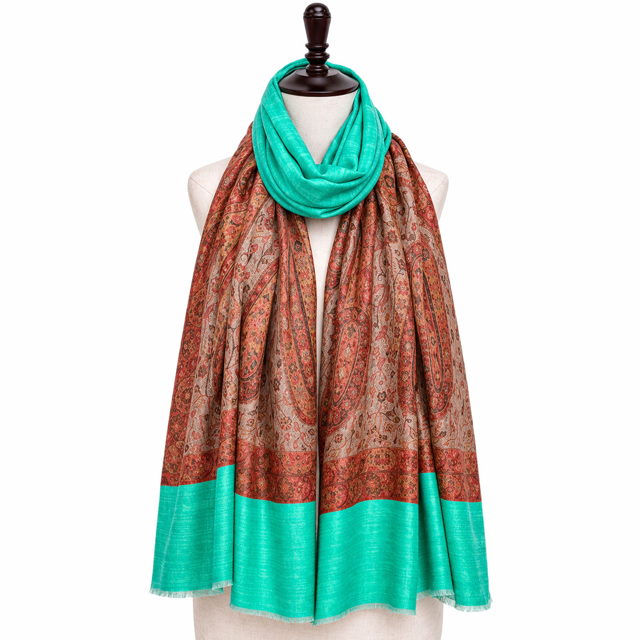 Bright Turquoise Stole